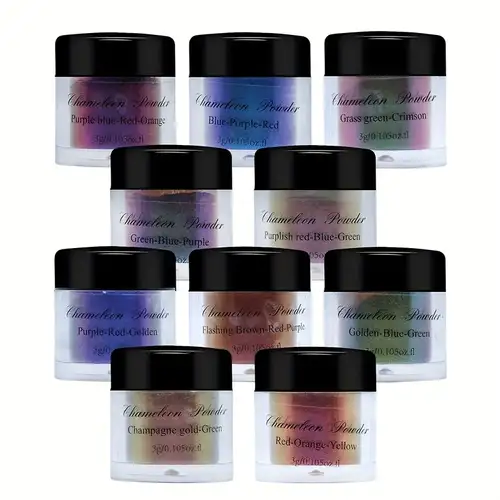 Epoxy Resin Pigment- 12/18/24/30/36 Color Glitter Mica Powder