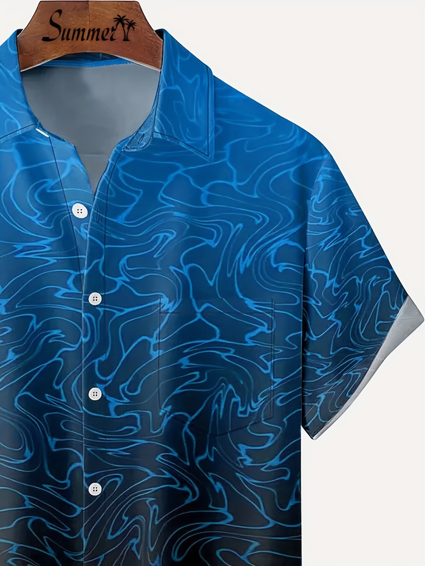  LONGZUVS Mens Hawaiian Shirt Gradient/Stripe Print Tank Top  Sports Sleeveless T-Shirt Casual Short Sleeve Beach Summer Shirts : ביגוד,  נעליים ותכשיטים