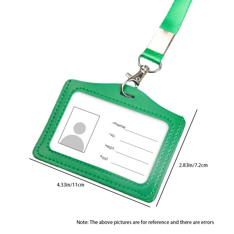 1 Porta Carte D'identità Porta Carte Lavoro Cordino Carta - Temu Switzerland