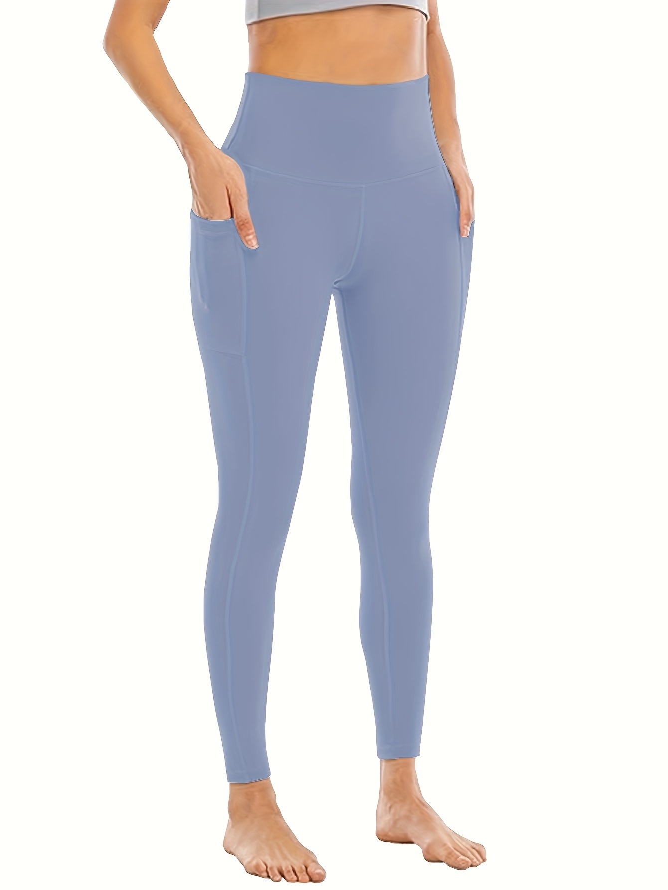 Colorfulkoala Womens High Waisted Tummy Control Workout Leggings  7/8 Length Ultra Soft Yoga Pants 28