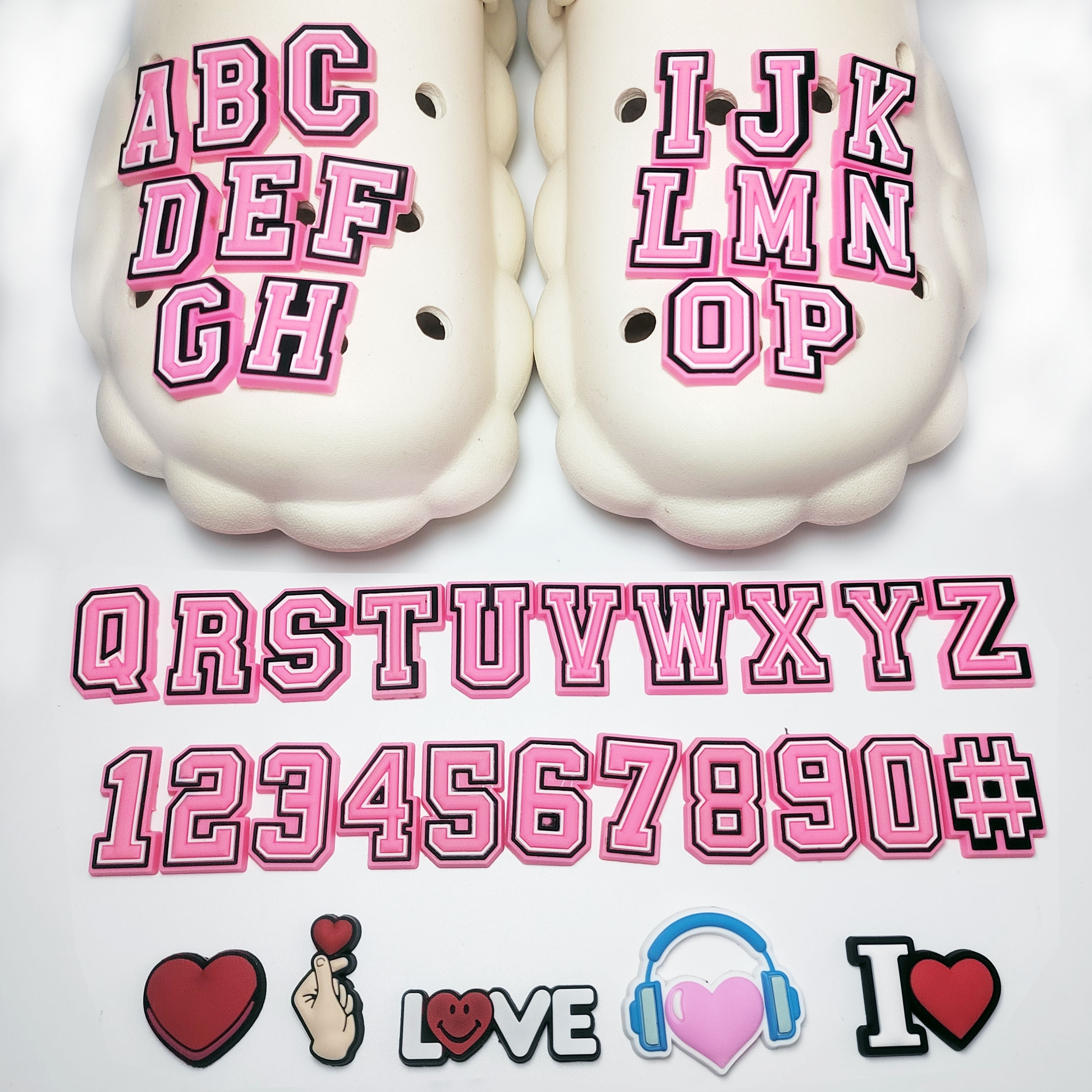 Letter Shoe Charms For Christmas Birthday Gift - Temu