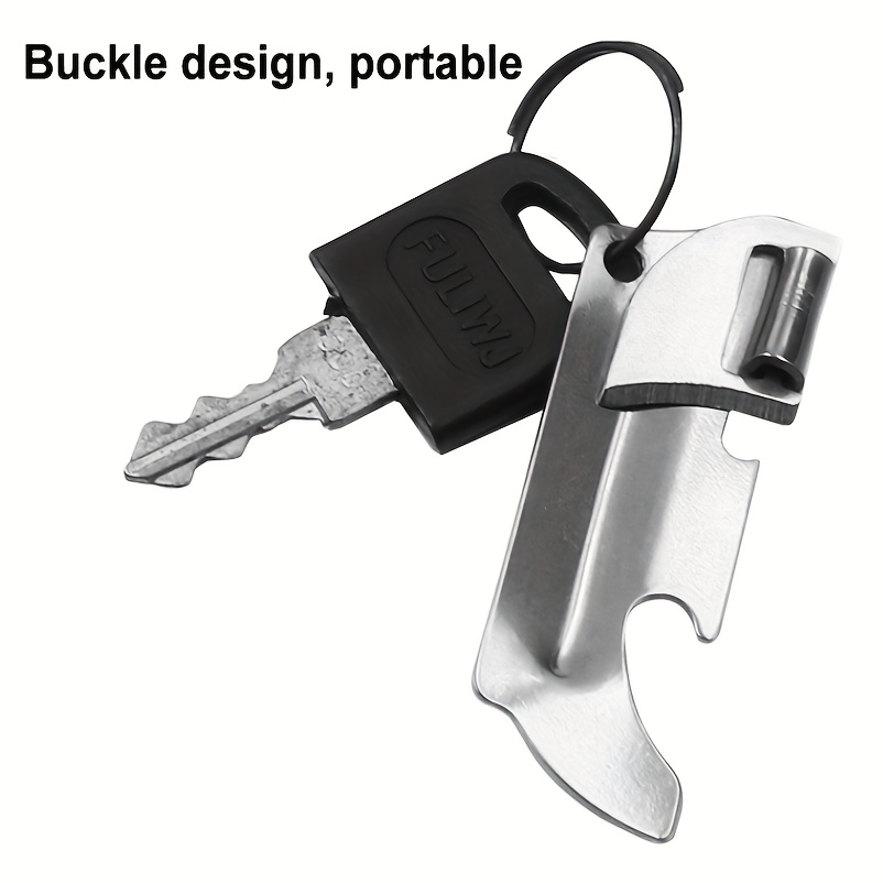 Outdoor Camping Stainless Steel Mini Can Opener Portable Folding Can Opener