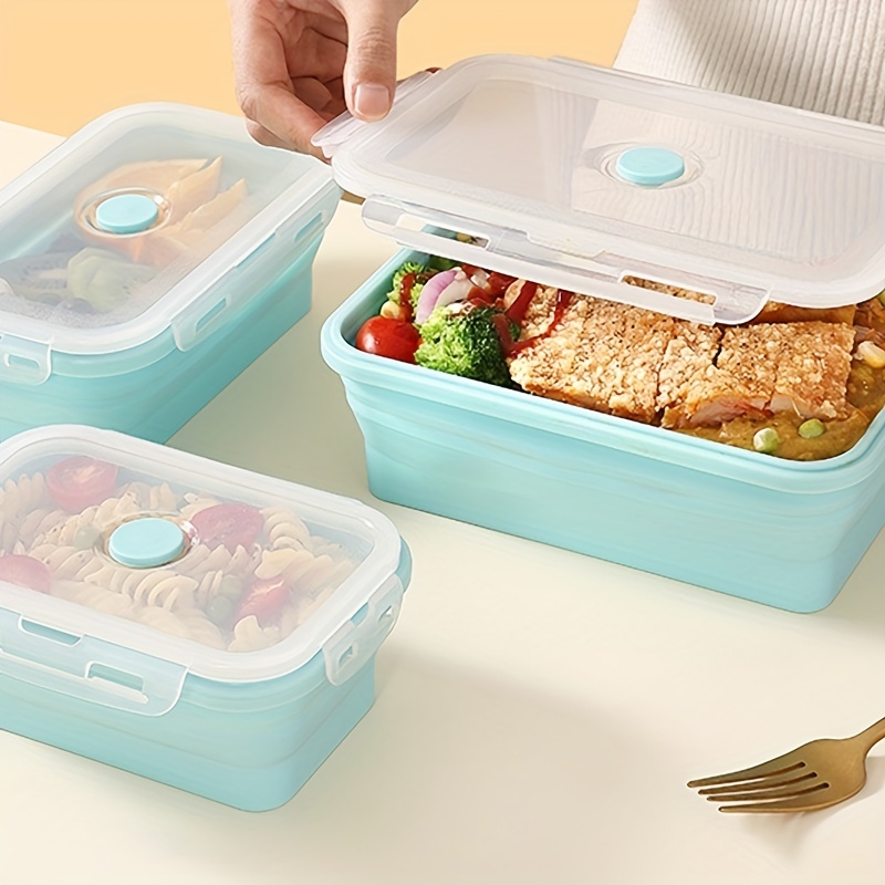 Microwave-safe Plastic Lunch Box For Students, Office Workers, And Children  - Perfect For Bento Boxes And College Dorm Room Apartment Essentials - Temu