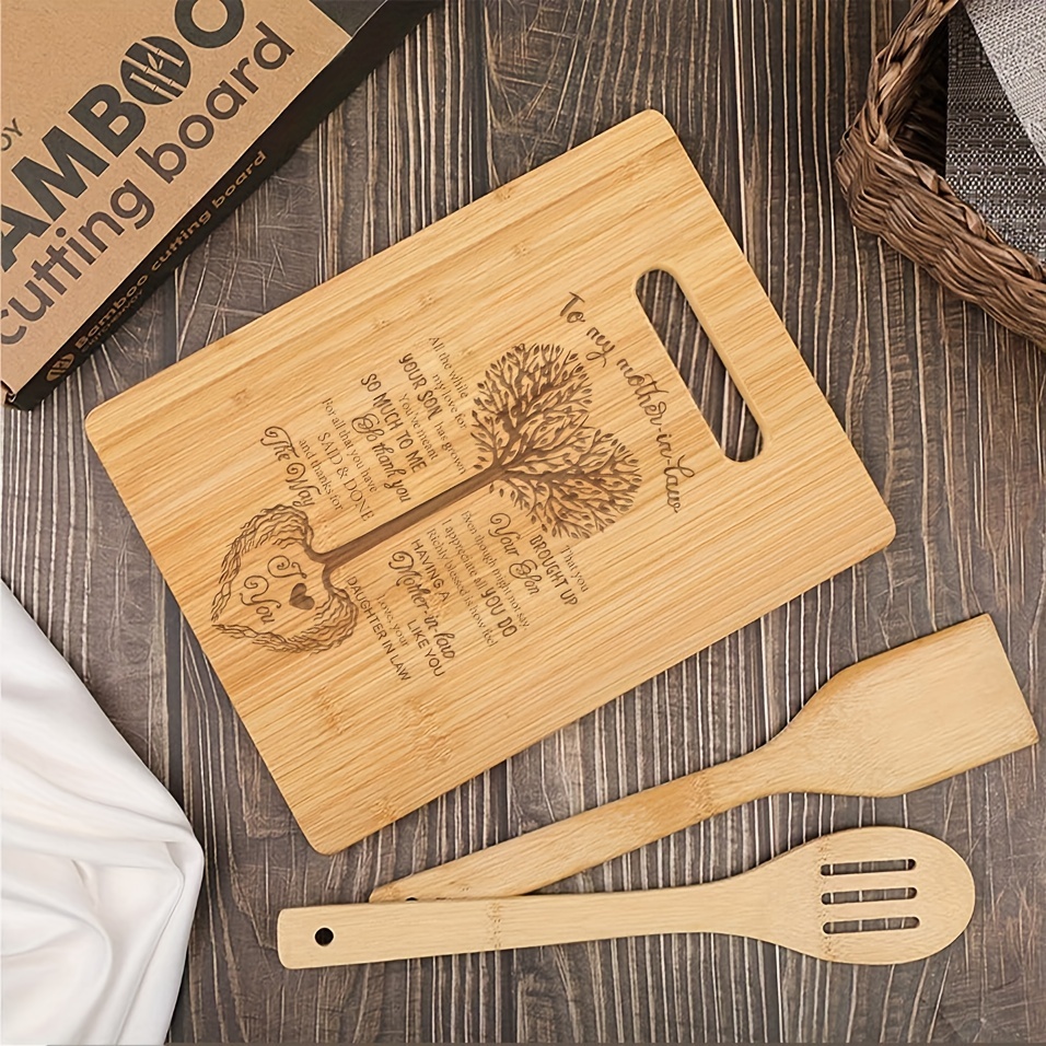 Love You Mom Personalized Cutting Board