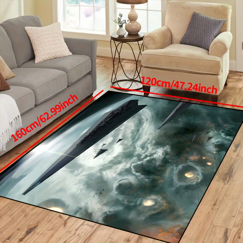 Beautiful Coastline Scenery Non slip Resistant Rug Machine - Temu