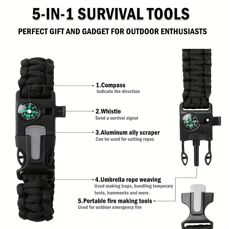 Paracord Tool Kit - Survival Gear & Survival Tools