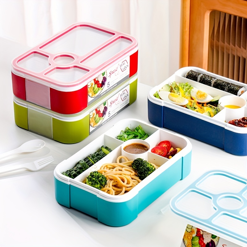 1pc Portable Baby Infant Food Container, Made Of Silicone, With Separated  Compartments, Heatable & Freezable, Bpa-free Snack Box