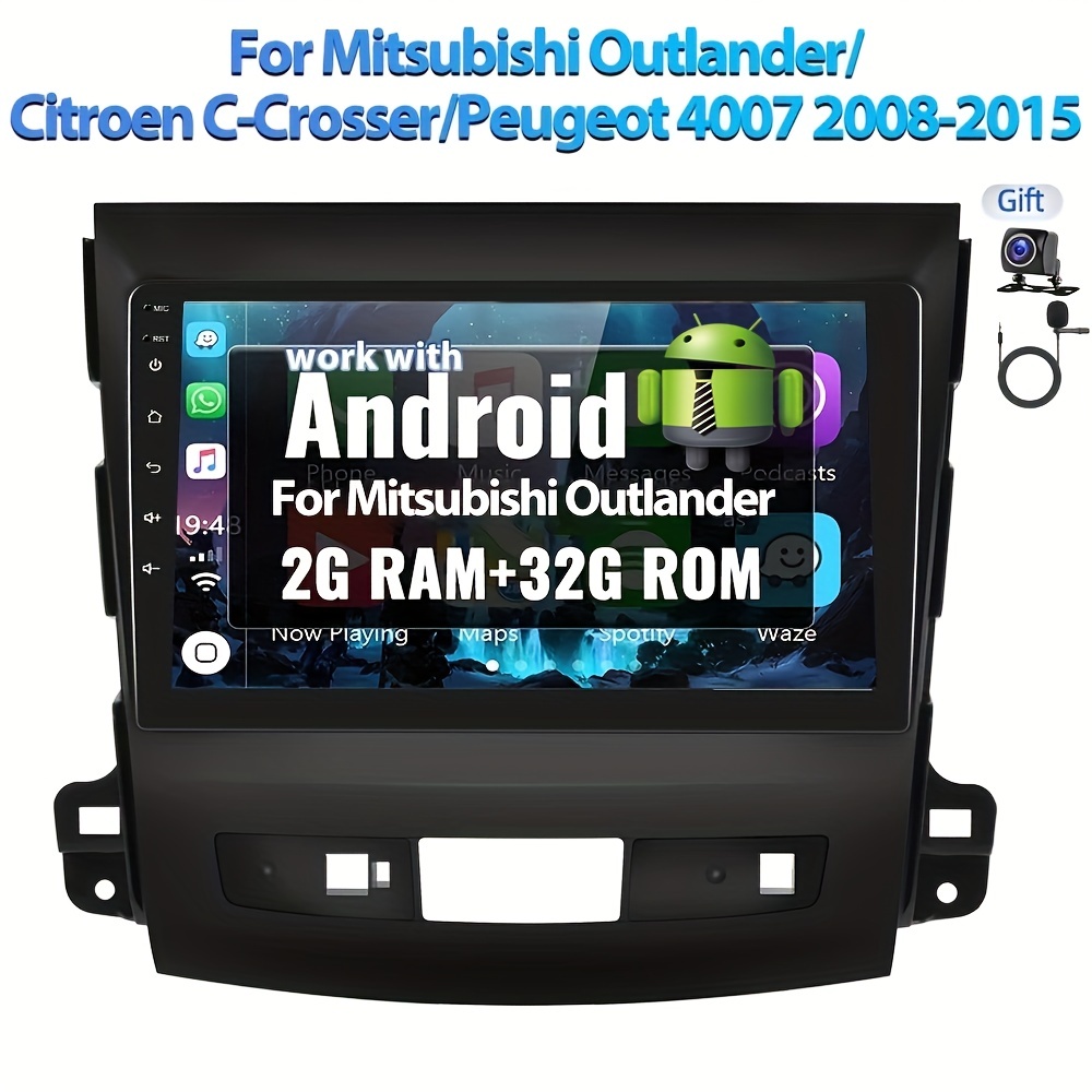 Hikity Android 13 Autoradio pour Fiat 500 2007-2015 sans Fil Apple Carplay  Android Auto, 7 Pouces Écran Tactile HD HiFi GPS Navigation Autoradio