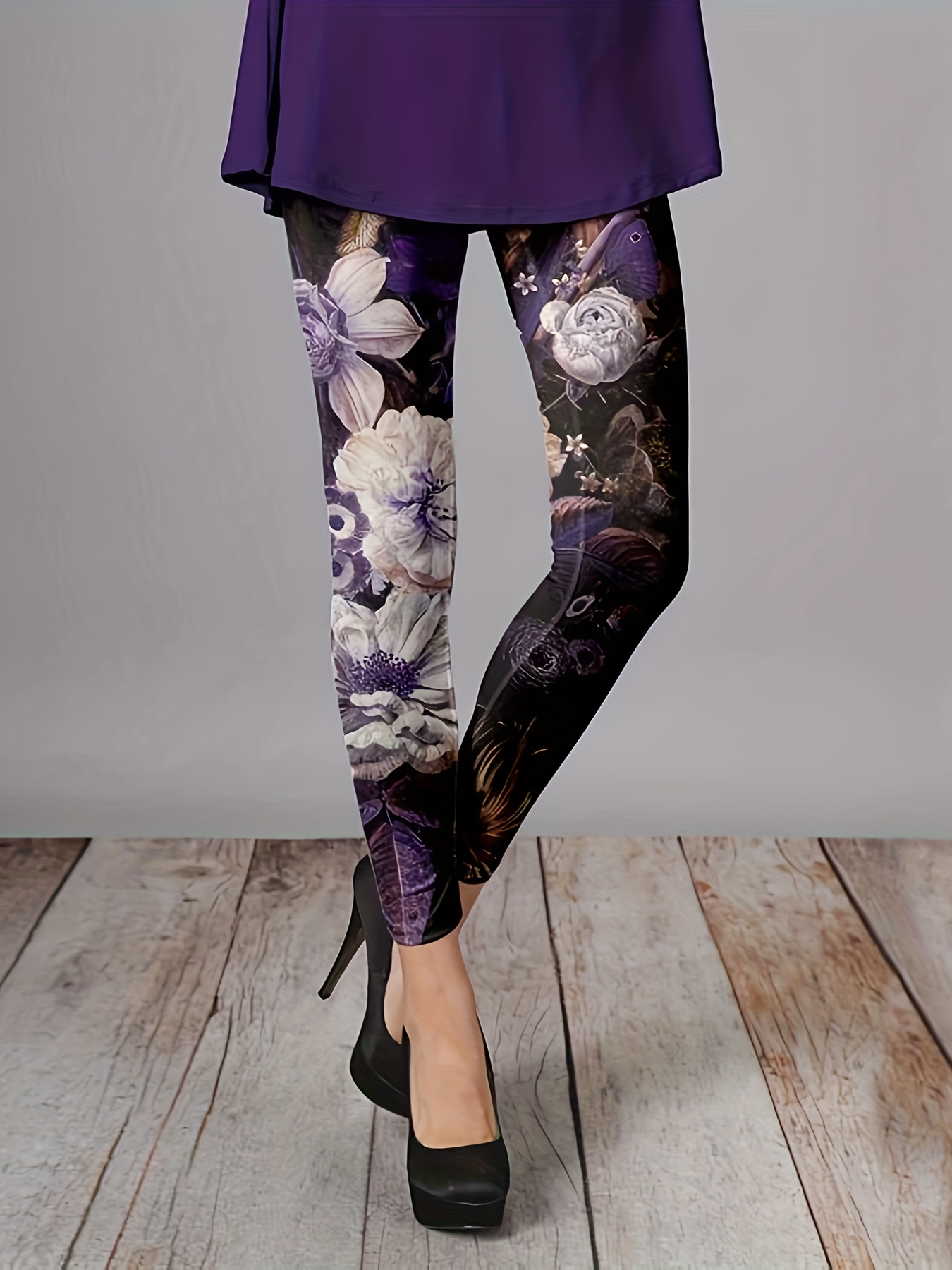 Sexy Skinny Stretchy Foot Pants For Women Body Shaping Purple Leggings For  Spring, Casual Streetwear And Wild Female Bottoms 211215 From Luo02, $10.38