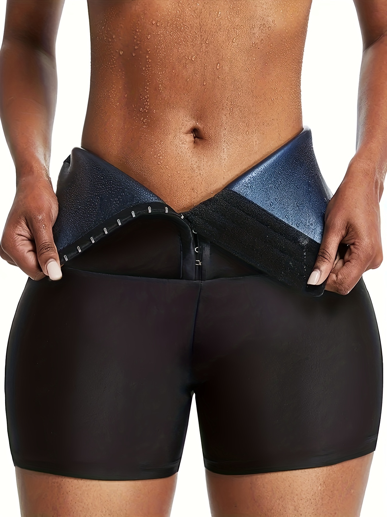 High Waist Tummy Control Sweat Shorts Women Butt Lifting - Temu
