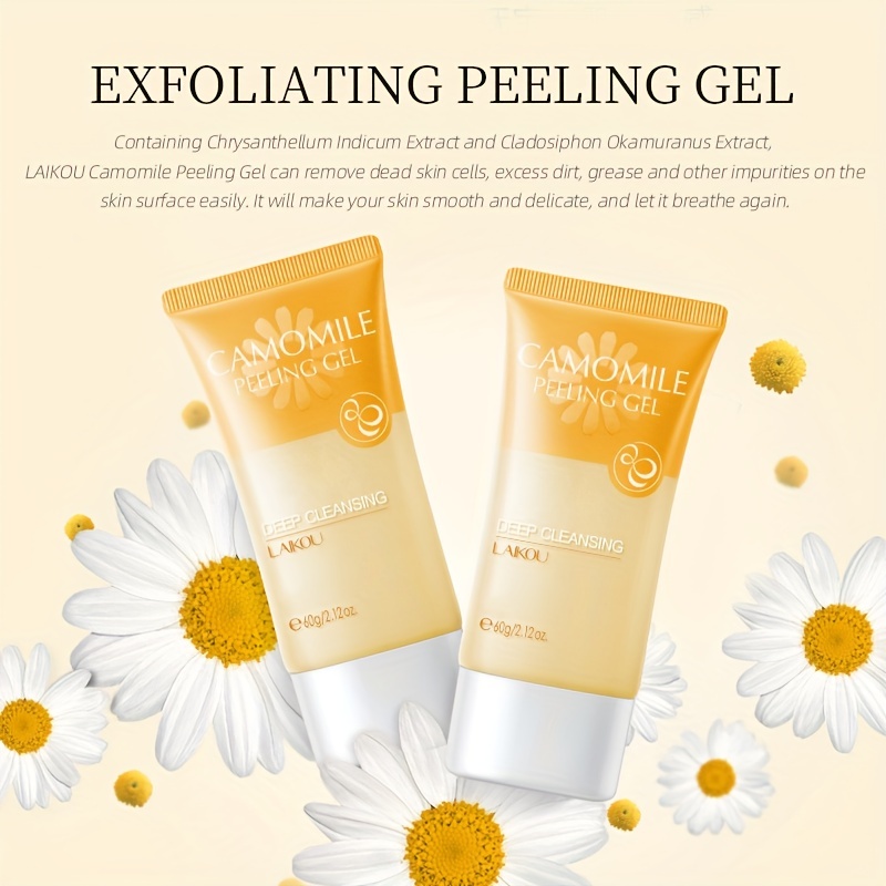 Exfoliating Gel For Face 5 Counts All Skin Types Men & Women 60g