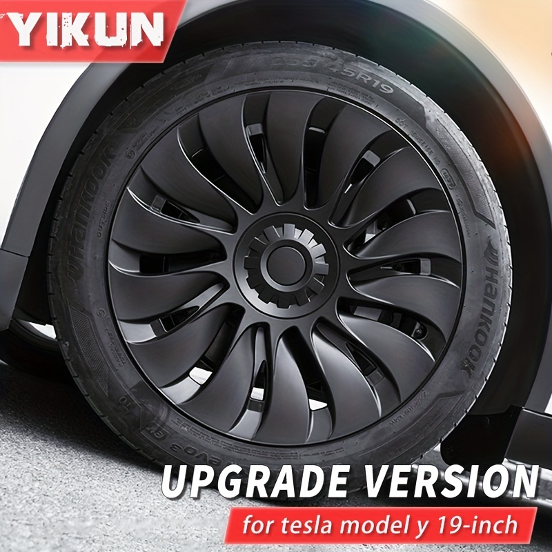 Model Y Car Full Coverage Wheel Cover Hub Cover Car - Temu