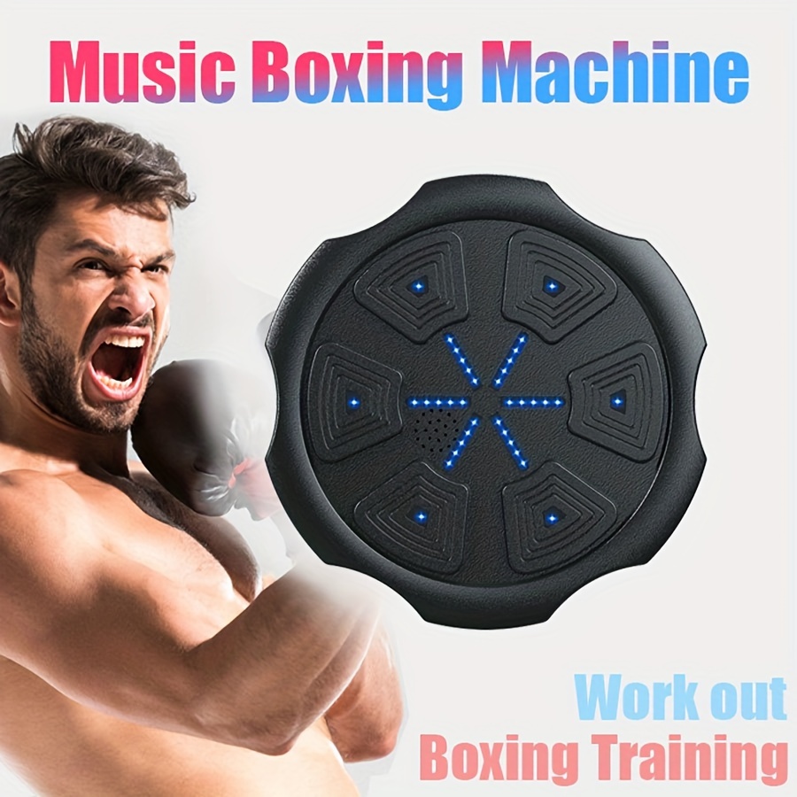 Machine de boxe - Machine de boxe numérique - Avec musique et Bluetooth -  Entraînement