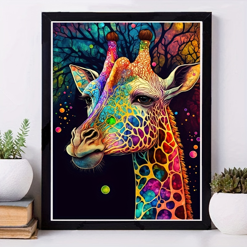 Giraffe Artificial Diamond Painting Tool Adults 5d Diy - Temu