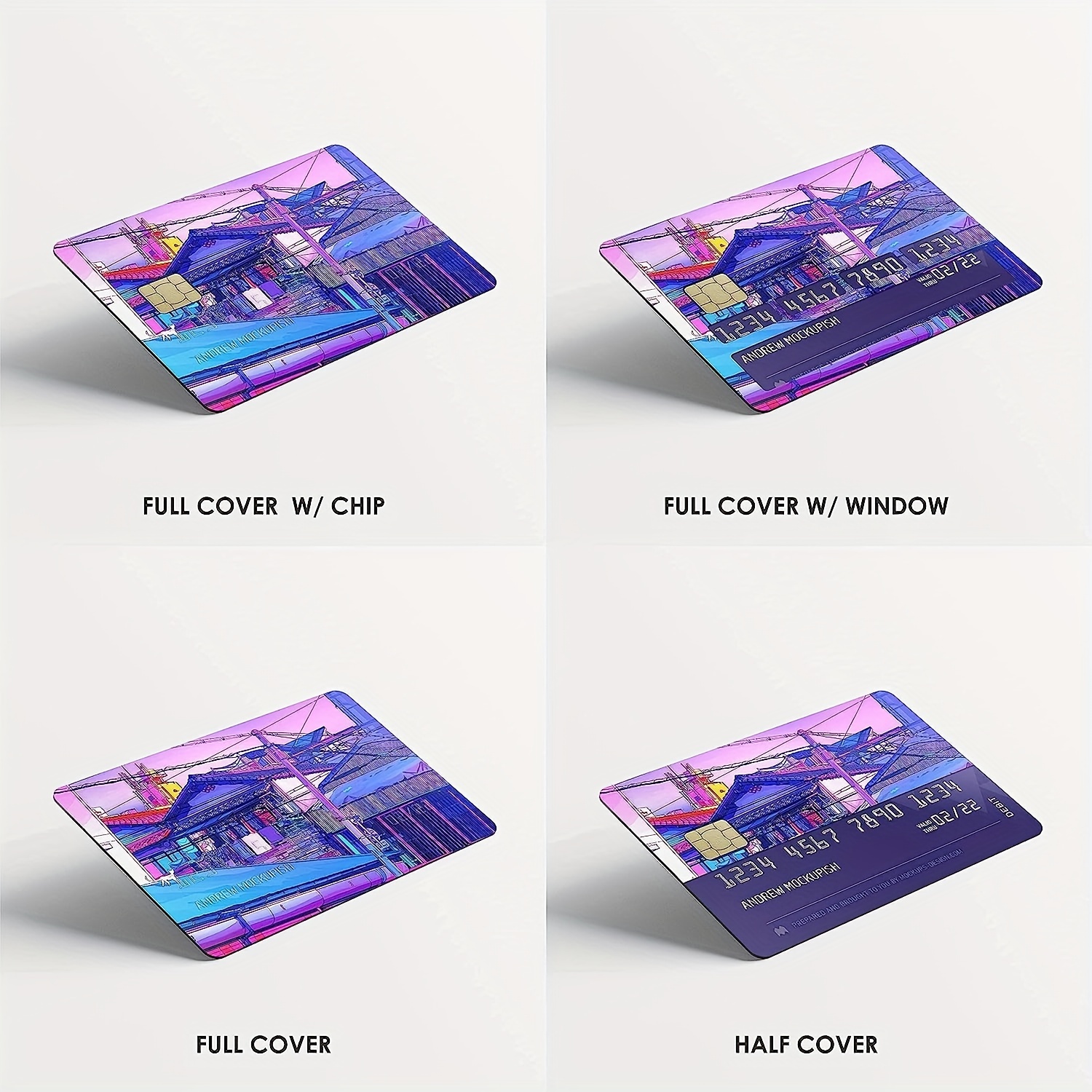 Anime Credit Card Skin Card Sticker Debit Credit Card 