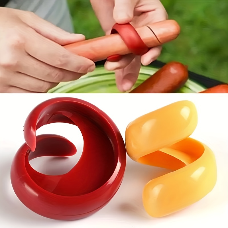 Spiral Hot Dog Slicers, Cyclone Barbecue Sausage Cutter, Kitchen Spiral Hot  Dog Cutters, Home Diy Sausage Slicer, Kitchen Accessaries, Bbq Accessories,  Grill Accessories - Temu