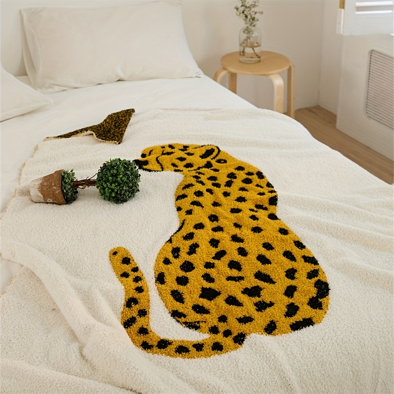 To my Son 2024 Leopard Velvet Blanket