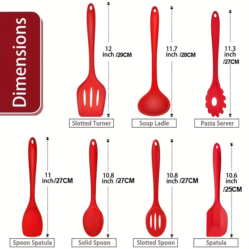 7pcs/set Set Utensili In Legno Set Utensili Cucina Set - Temu Italy