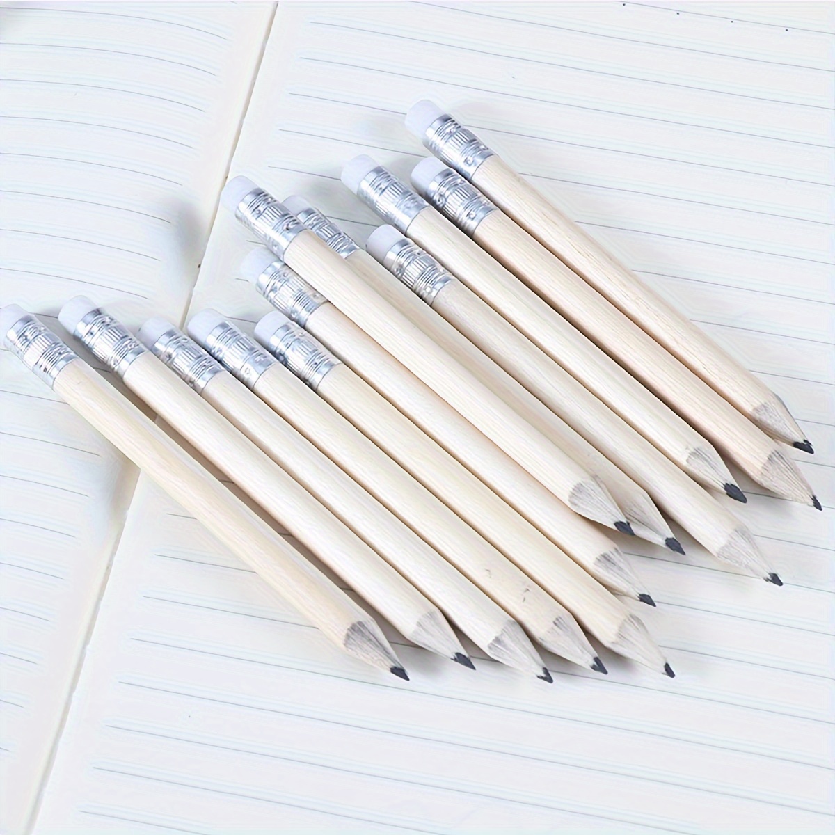 400 Round Golf Pencils Made Of Natural Wood Hb Core (about - Temu