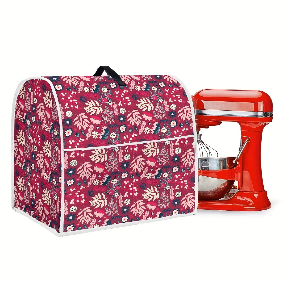 Stand Mixer Cover, Kitchen Mixer Cover Compatible With 5-8 Quart Kitchenaid  Mixers,pioneer Woman Kitchen Mixer Cover For Stand Mixer With Pockets,  Kitchen Aid Mixer Assecories - Colorful Roses - Temu