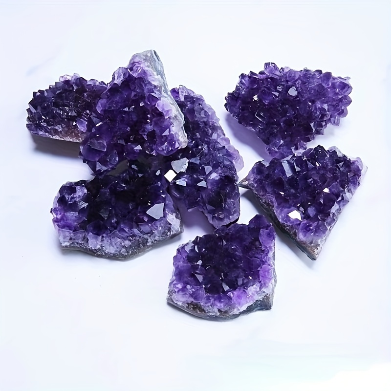 Natural Amethyst Cluster Healing Stone, Aromatherapy