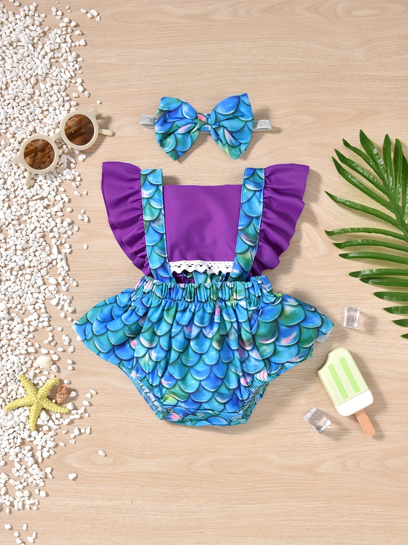 Acheter 3 pièces été enfants bébé fille léopard nœud Bikini ensemble maillot  de bain costume