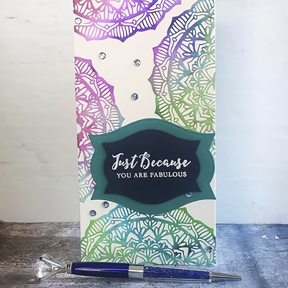 Diy Metal Cutting Dies Card Making Temu