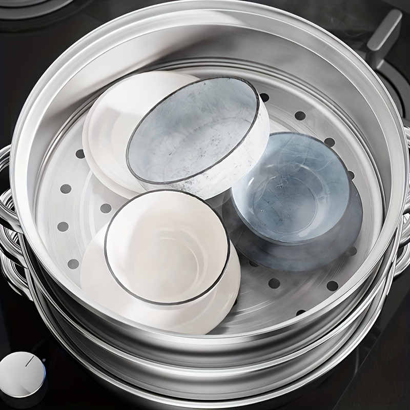 Multi-layer Stainless Steel Steamer Pot Set - Large Capacity