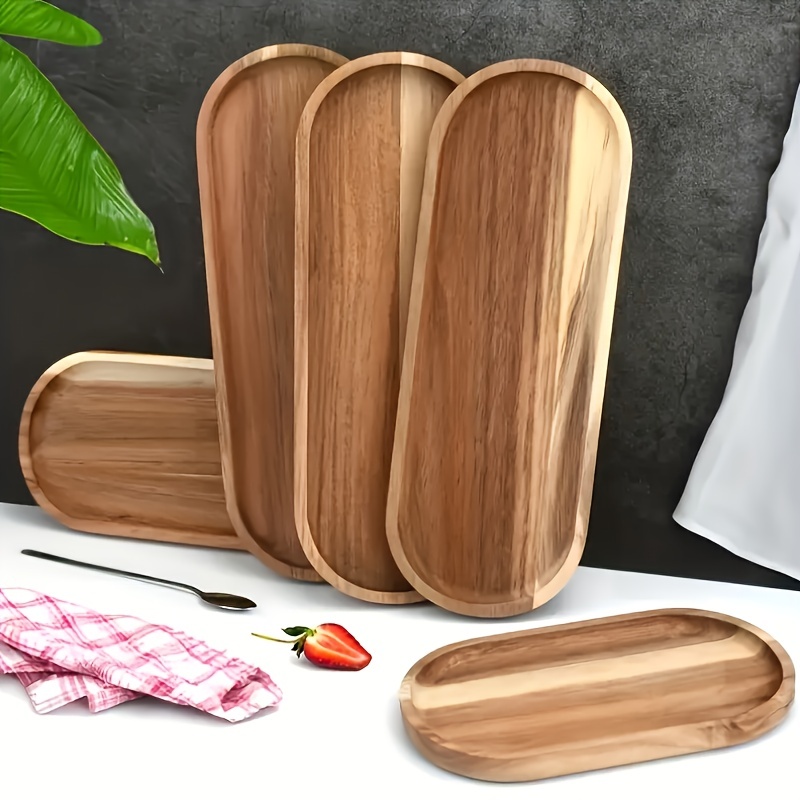 1pc Vassoio In Legno Servizio Piatto Sushi Giapponese In - Temu Italy