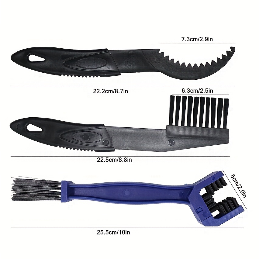 Motorcycle Bicycle Chain Cleaning Brush Portable Small Bike - Temu