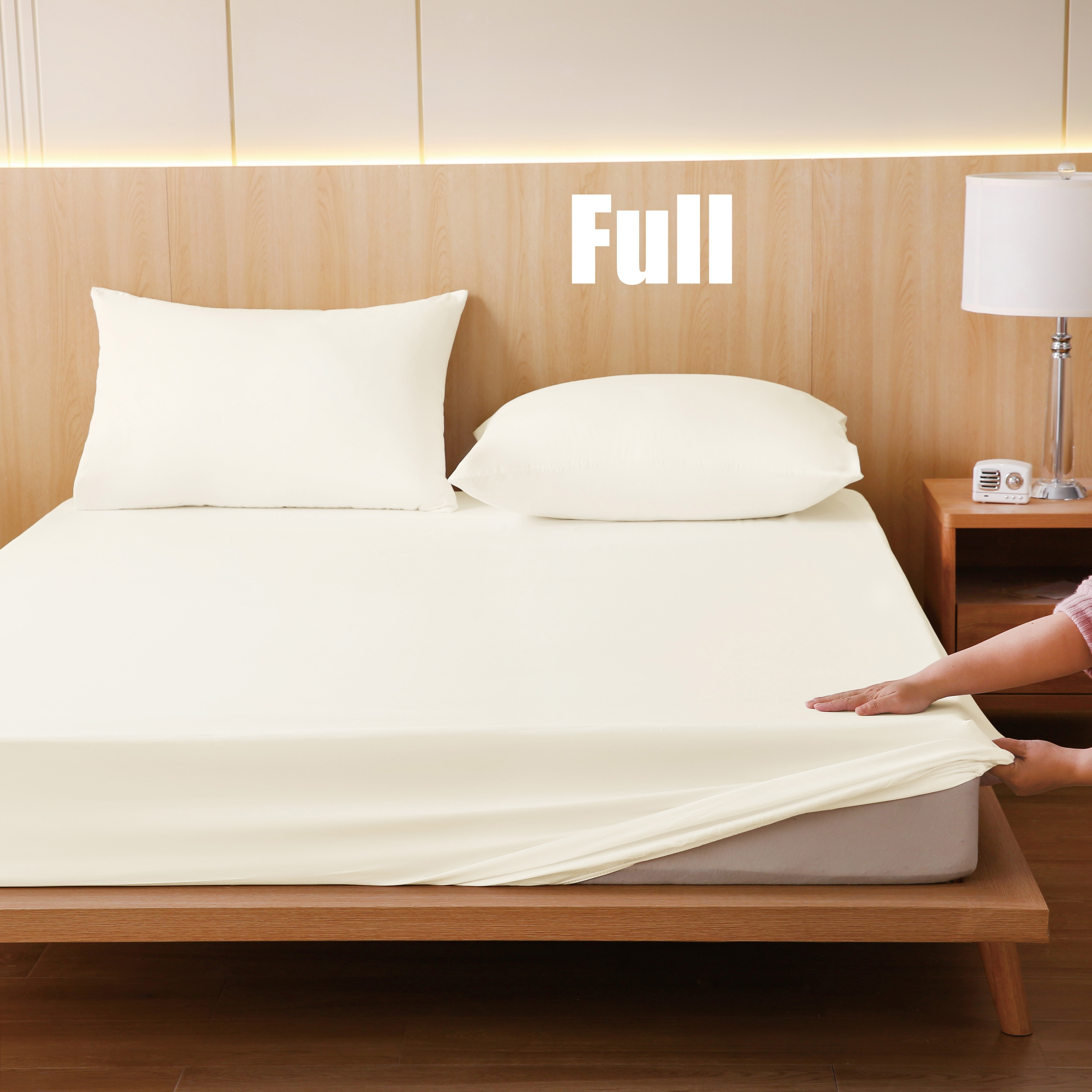 90gsm Fitted Sheet Set (1* Fitted Sheet + 1/2*pillowcases Temu Ireland