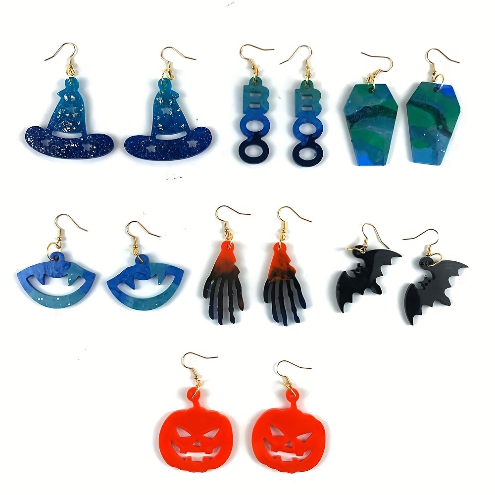 Moldes Cortadores De Pendientes De Calabaza De Halloween - Temu