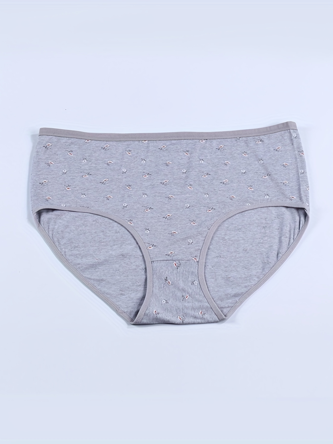 Women's Cotton Underwear High Waisted Ladies Panties Soft Stretch  Breathable Full Coverage Plus Size Briefs…, Grey,4pack, Small : :  Clothing, Shoes & Accessories