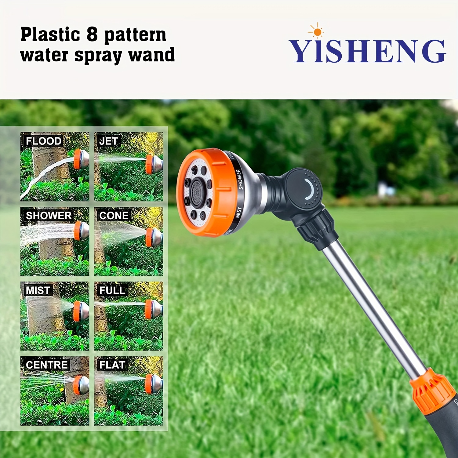 Heavy Duty Metal Watering Wand Garden Hose Water Wand 8 Temu