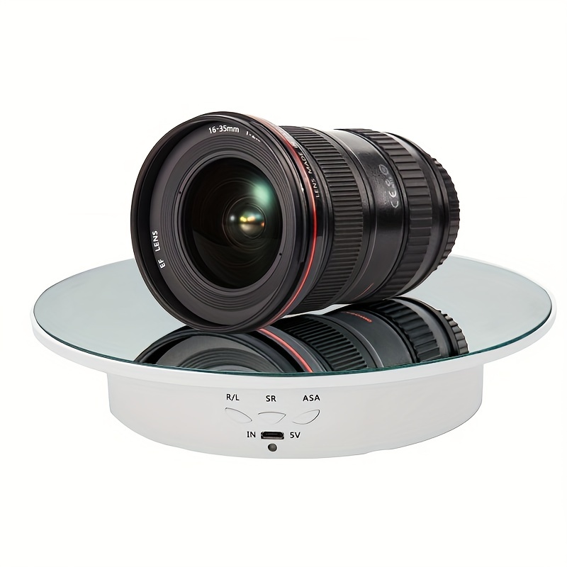 360 Degree Electric Rotating Turntable For Photography Round - Temu