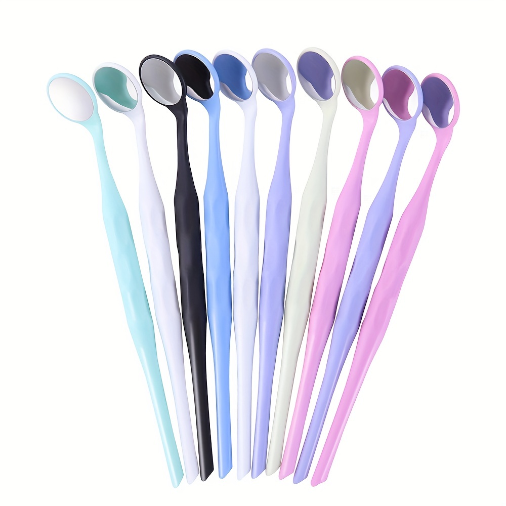 Miroir dentaire anti-buée avec poignée, miroir dentaire, outils dentaires  en acier inoxydable pour le nettoyage des dents