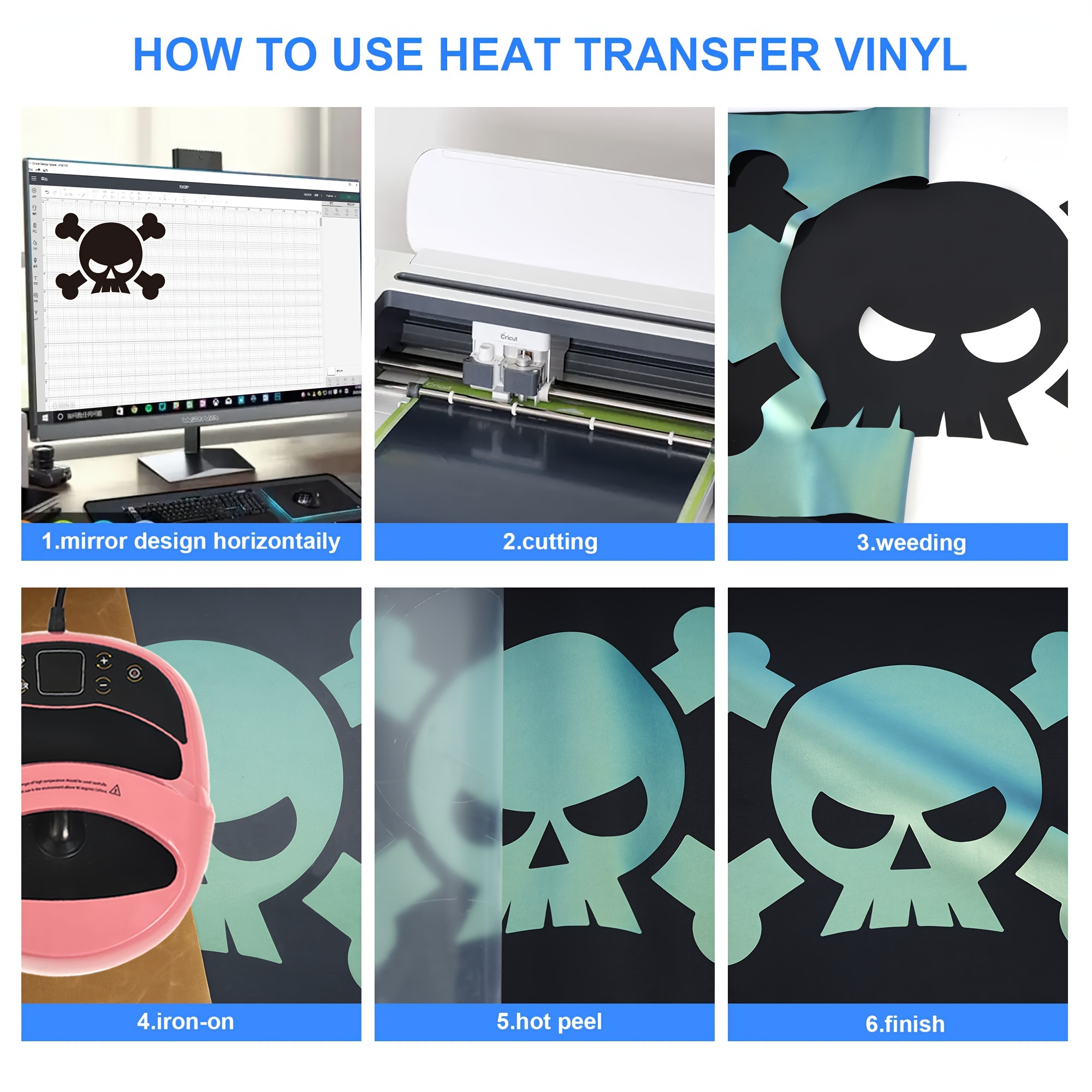 Heat Transfer Chameleon Vinyl, Vinyl Permanent Chameleon