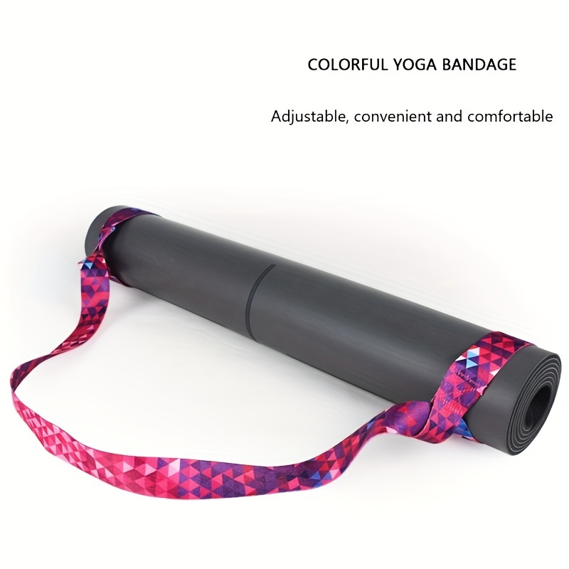 Yoga Adjustable Shoulder Strap Yoga Mat Band Carrier Shoulder Carry Belt  Exercise Stretch Carry Sling Yoga