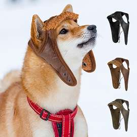 new pet dog aviator hat european and american retro fashion warm headgear for dogs to wear in autumn and winter
