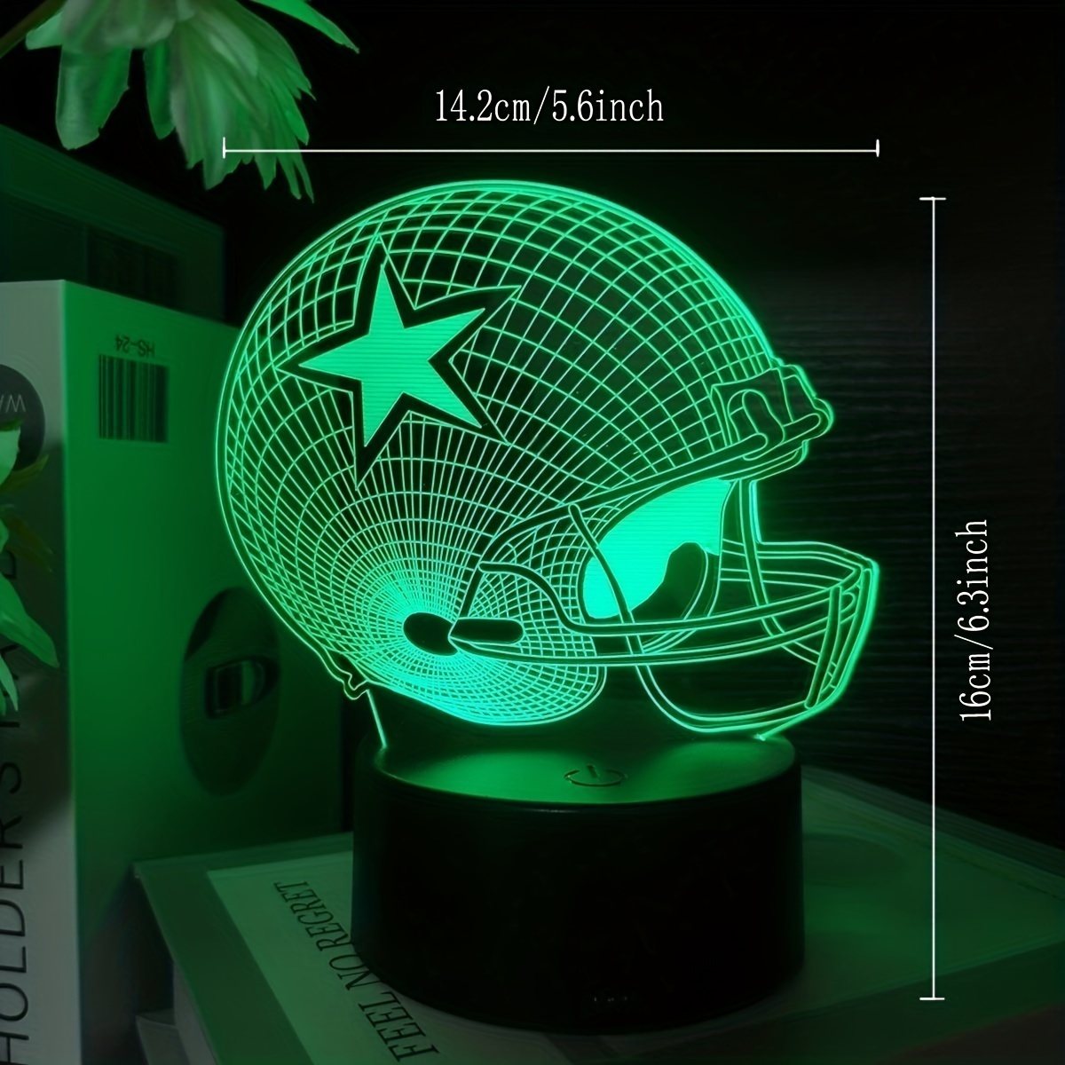 Football Helmet Lamp 