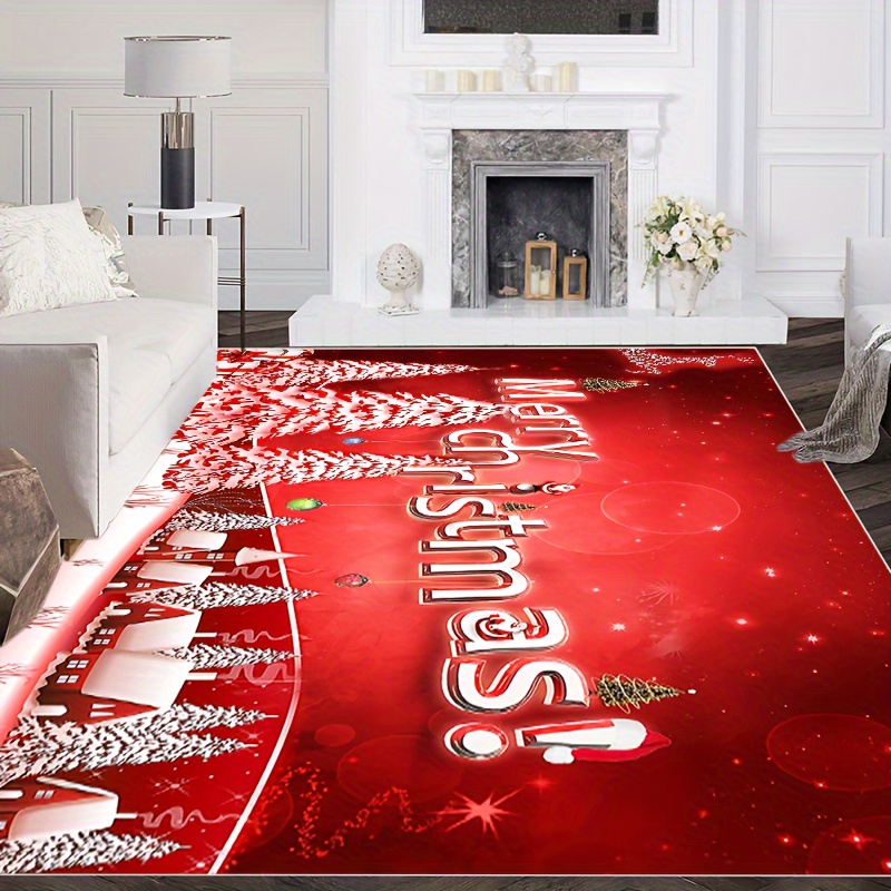 Christmas Designed Floor Mat For Home Decor