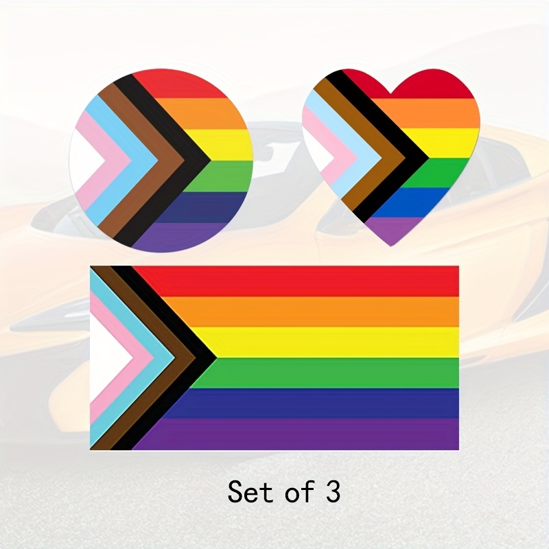  Dark Spark Decals Bisexual Therian Symbol LGBTQ+ - Calcomanía  de vinilo a todo color de 4 pulgadas para uso en interiores o exteriores,  automóviles, computadoras portátiles, decoración, ventanas y más :  Automotriz