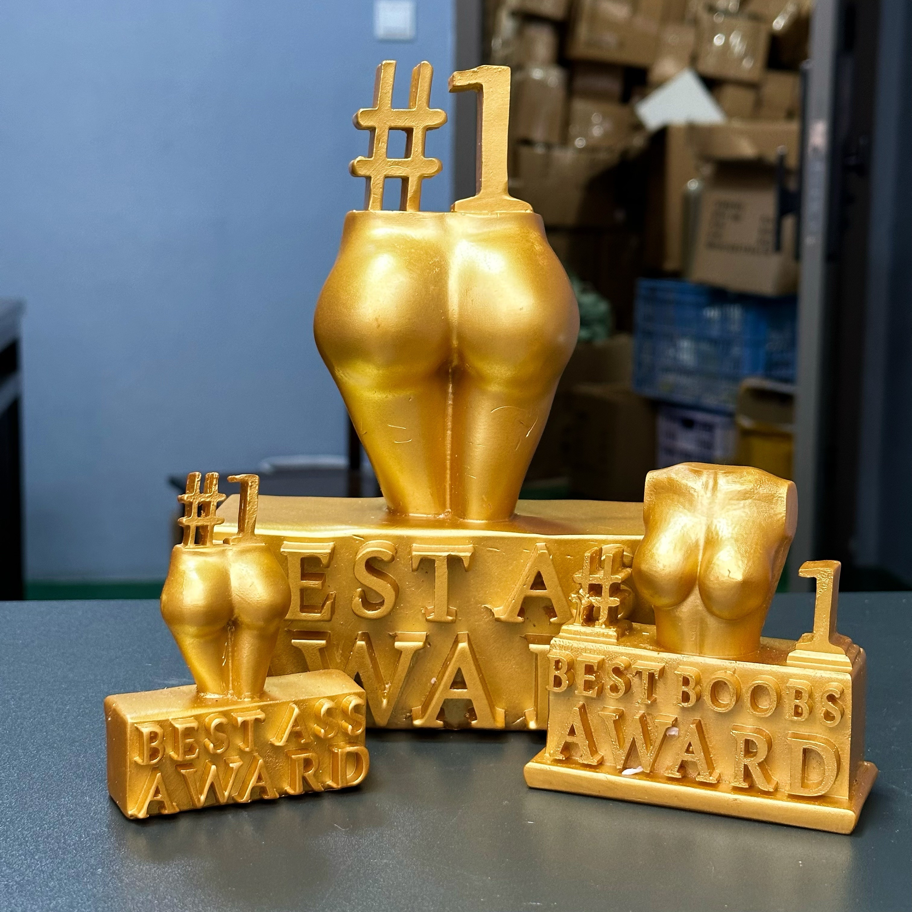 Best Ass Award,best Boobs Award Statue,funny Ass/boobs Award Trophy Desktop  Decor,naughty Prank Resin Trophy Statue Desktop Home Decor,prank Gift For