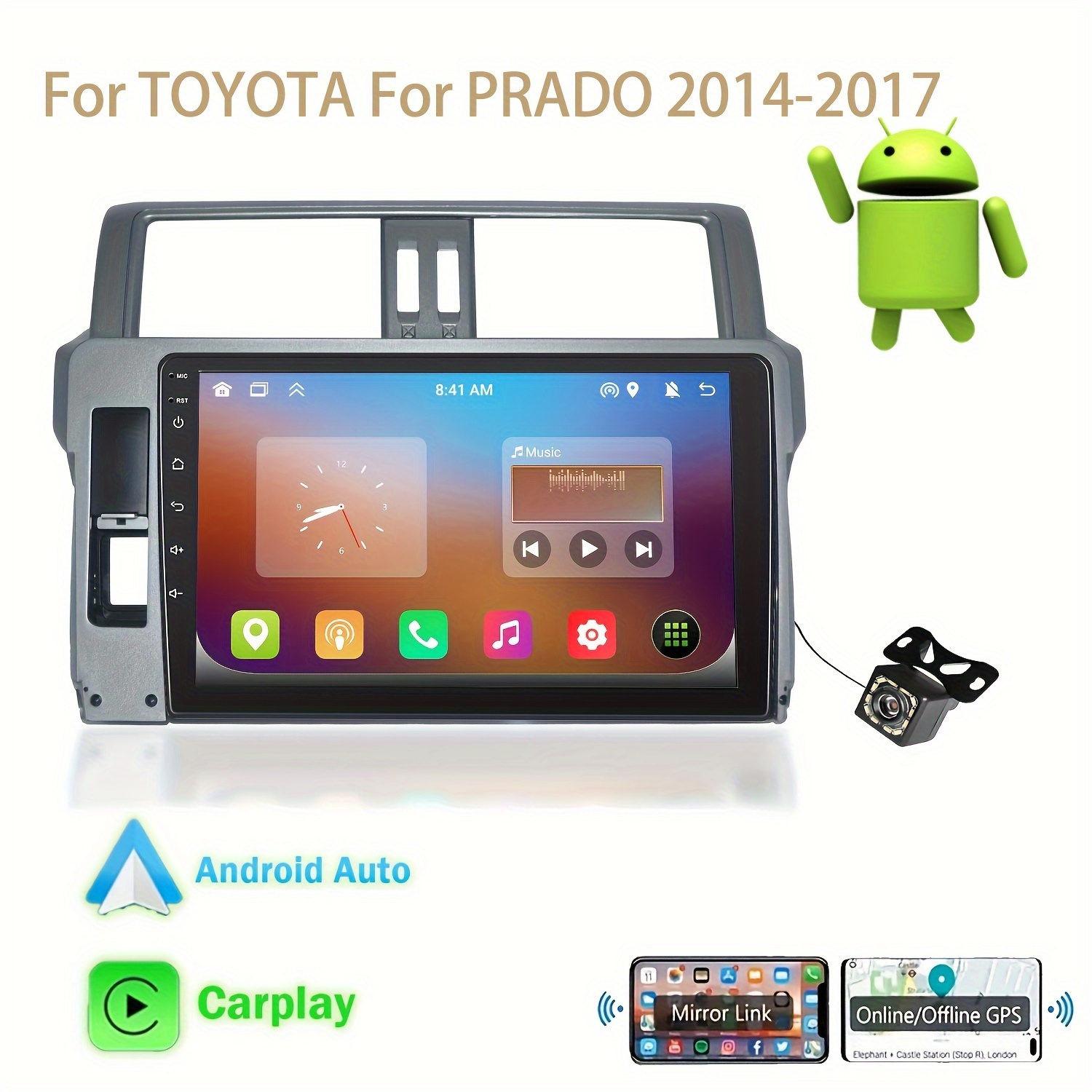 For Venza 2011 Left Hand Drive 2gb 32gb Hd 9 Work With Android 11