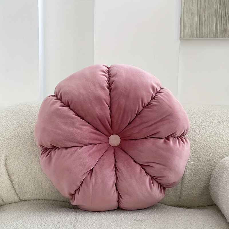 Round pink shop pillows