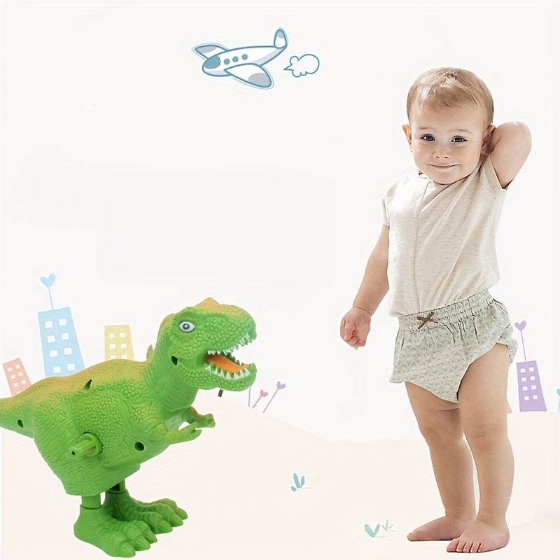 Wind-up Children's Toys Plastic Jumping Dinosaur Interactive Parent-child  Toys, For Children - Temu Mexico