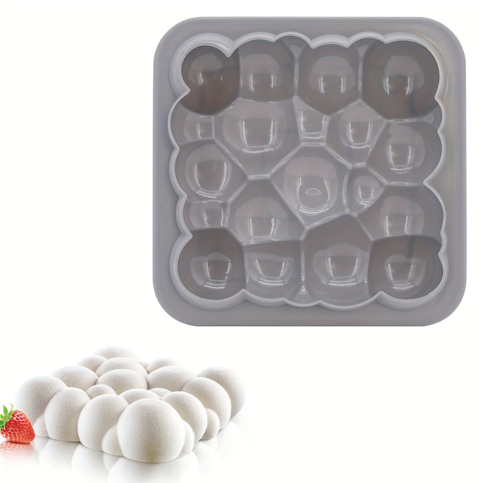 Bubble Silicone Baking Mold For Mousse Cake Silicone Mold - Temu