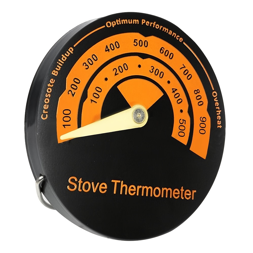 1pc Magnetic Thermometer For Wood Stove Fan & Fireplace, Stove Thermometer  With Probe, Temperature Meter For Barbecue Oven High Sensitivity For Home,  Home Decor, Shop Now For Limited-time Deals