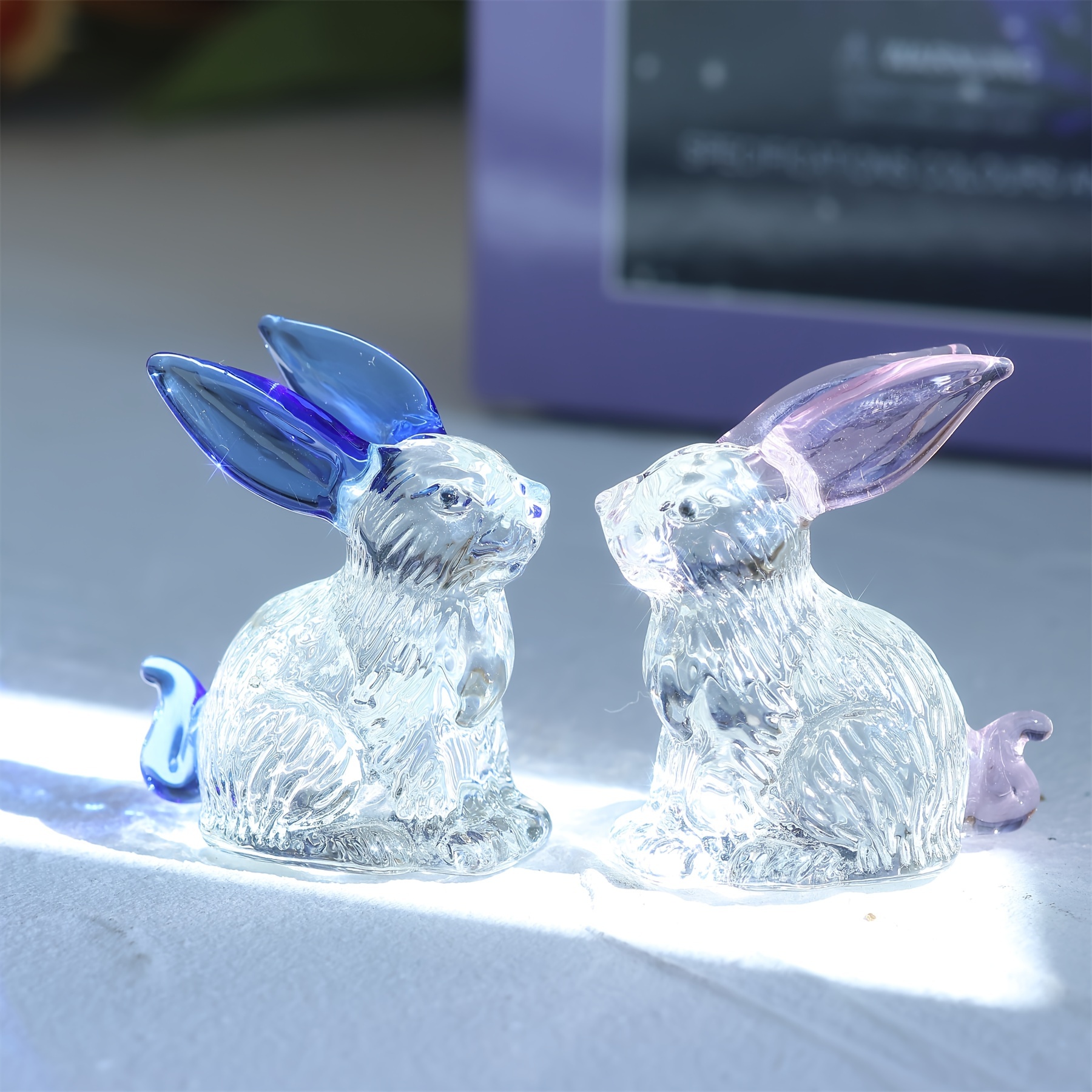 1pc Kristall Moonwatch Kaninchen Figuren Praktische Deckel Unterstützung  Tee Zeremonie Ornamente Traum Bunny Glas Dekorationen Für Haus, Kaufen Sie  Auf Temu Ein Und Fangen Sie An Zu Sparen