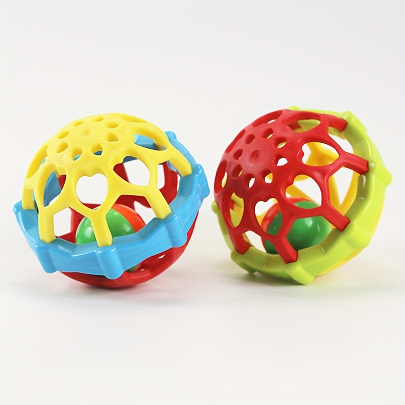 Juguetes sensoriales con textura para bebés, juego de regalo de bola de  masaje sin BPA para niños pequeños de 1 a 3 bolas suaves Montessori  Juguetes